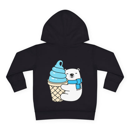 Cute Bear Toddler Hoodie | Fleece Pullover for Kids | True North