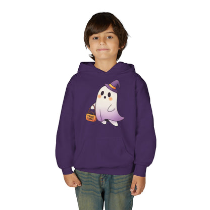 Youth Ghost Hoodie for Halloween | Comfy Fall Sweatshirt | True North