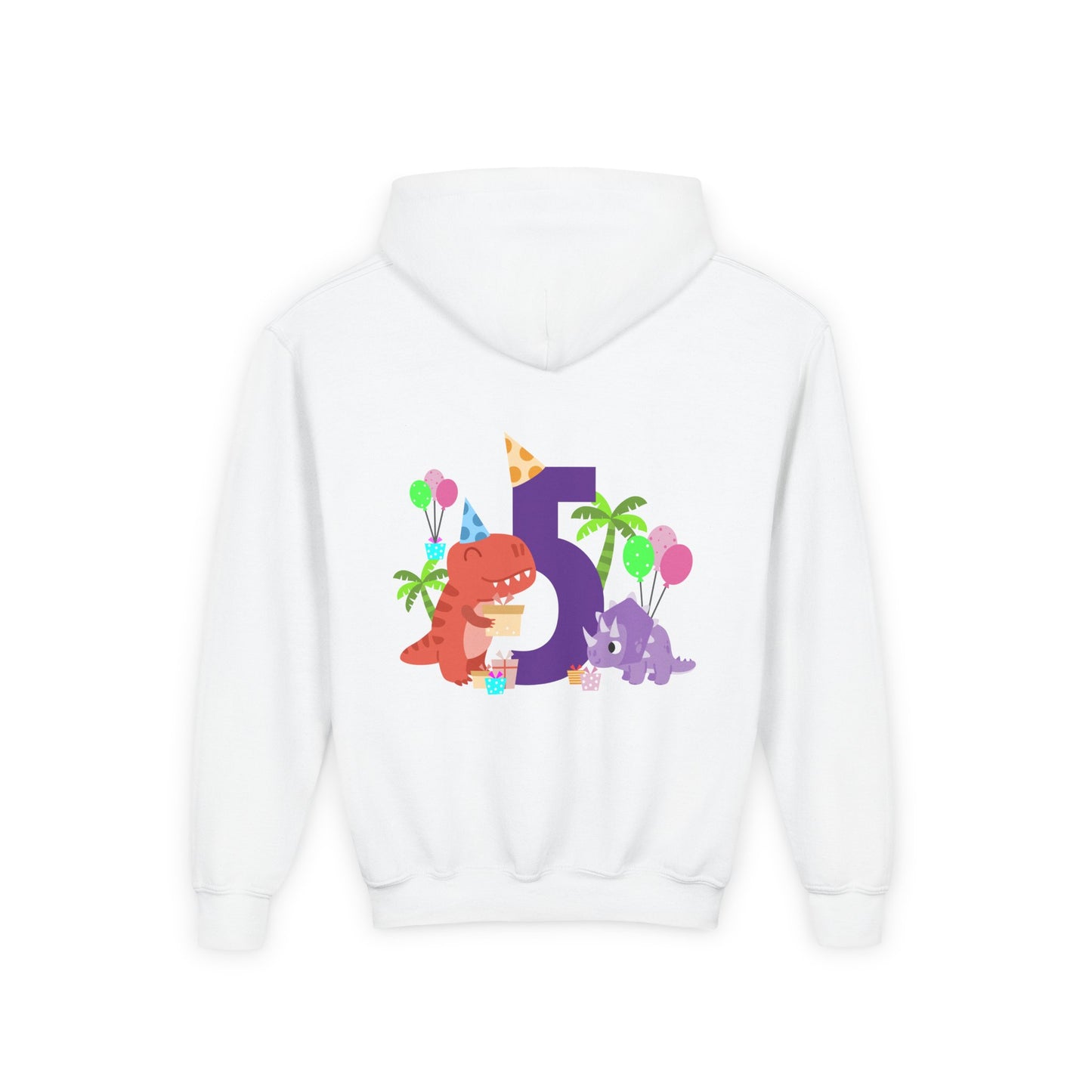 Dinosaur Birthday Sweatshirt | Fun Math Learning, Party Attire | True North