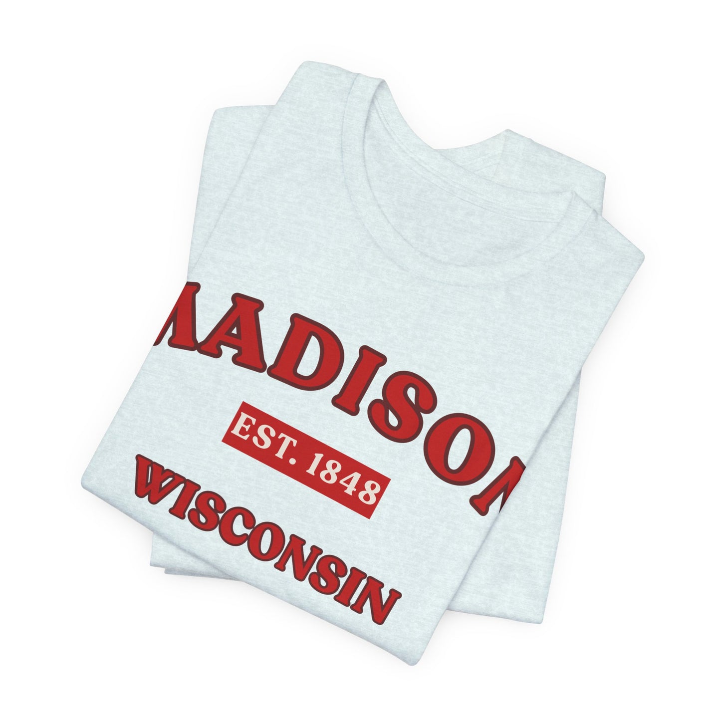 Madison Wisconsin Established 1848 JERSEY Tee