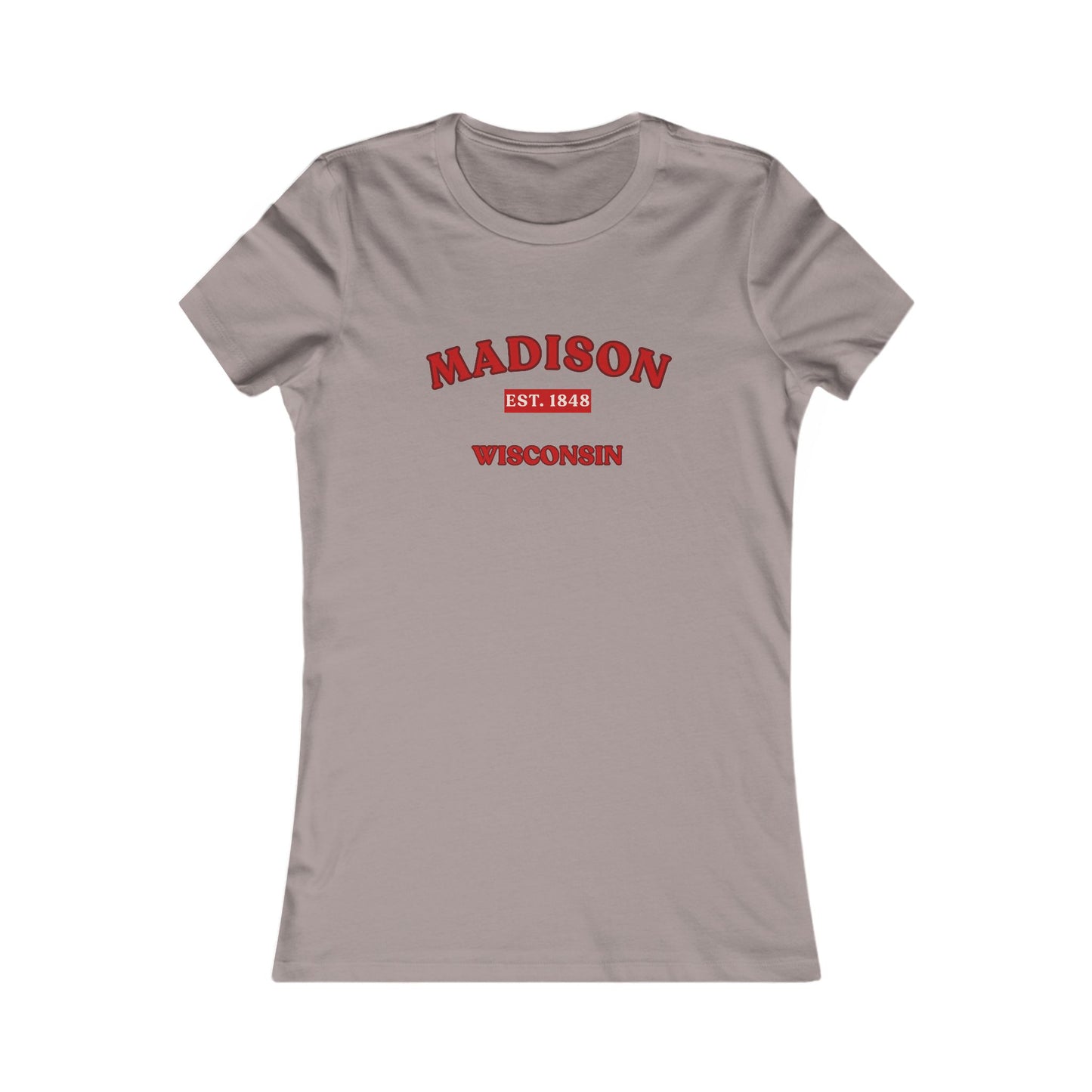 Madison Wisconsin Est. 1846 Women's Tee — Retro College City Shirt