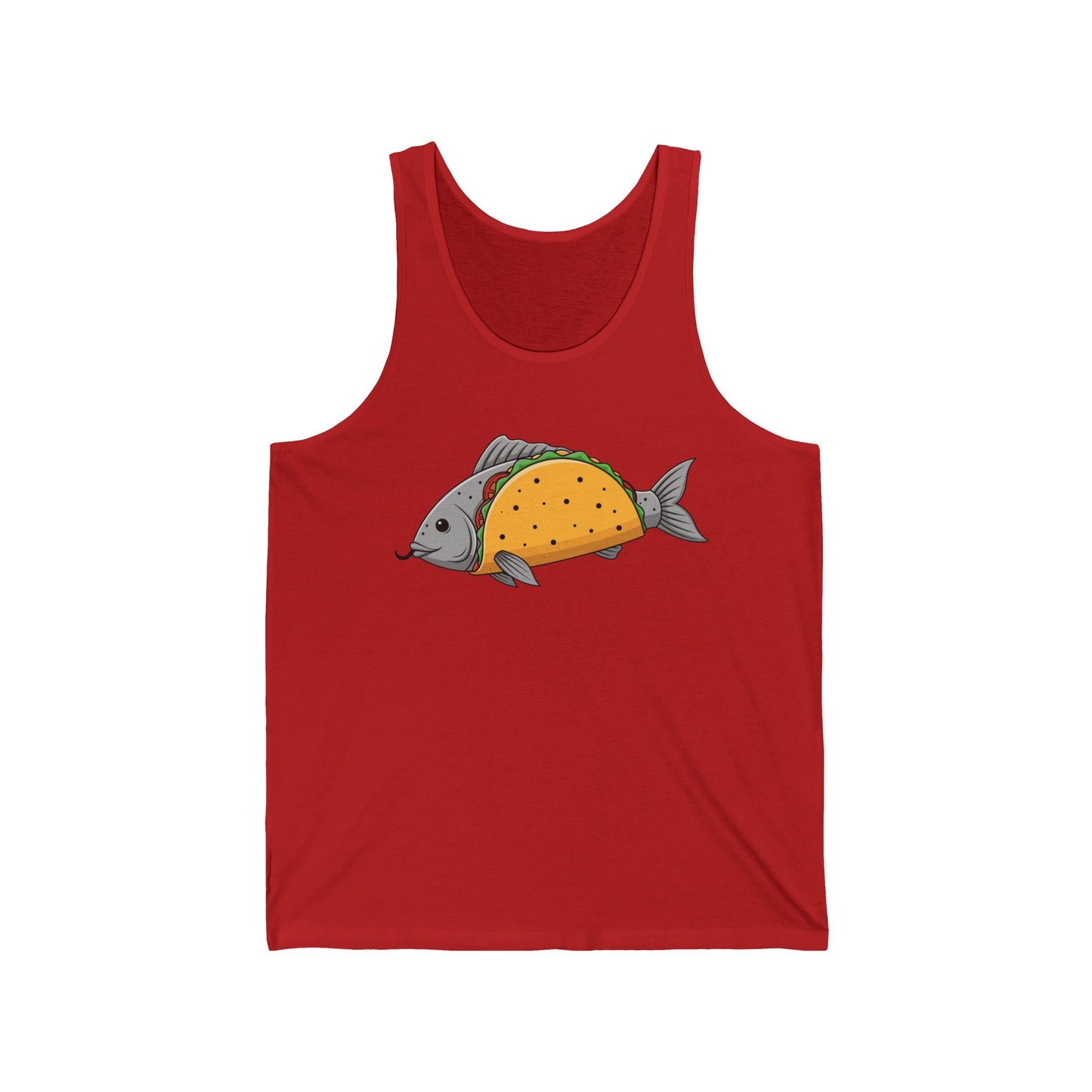 Taco Fish Men/Unisex Tank Top | Seafood Taco  | True North