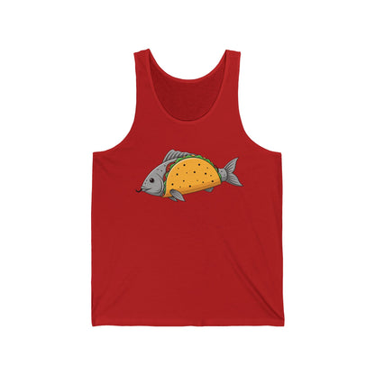 Taco Fish Men/Unisex Tank Top | Seafood Taco  | True North