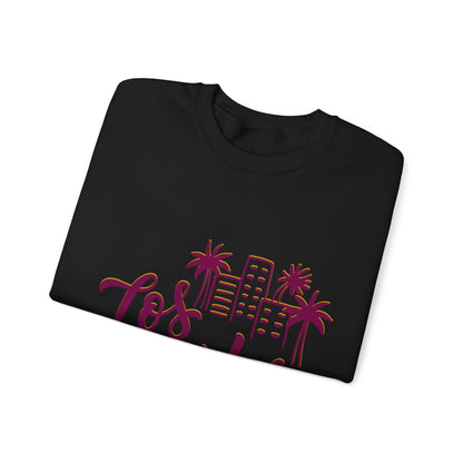 Los Angeles Vibe Crewneck Sweatshirt | Travel Souvenir | True North