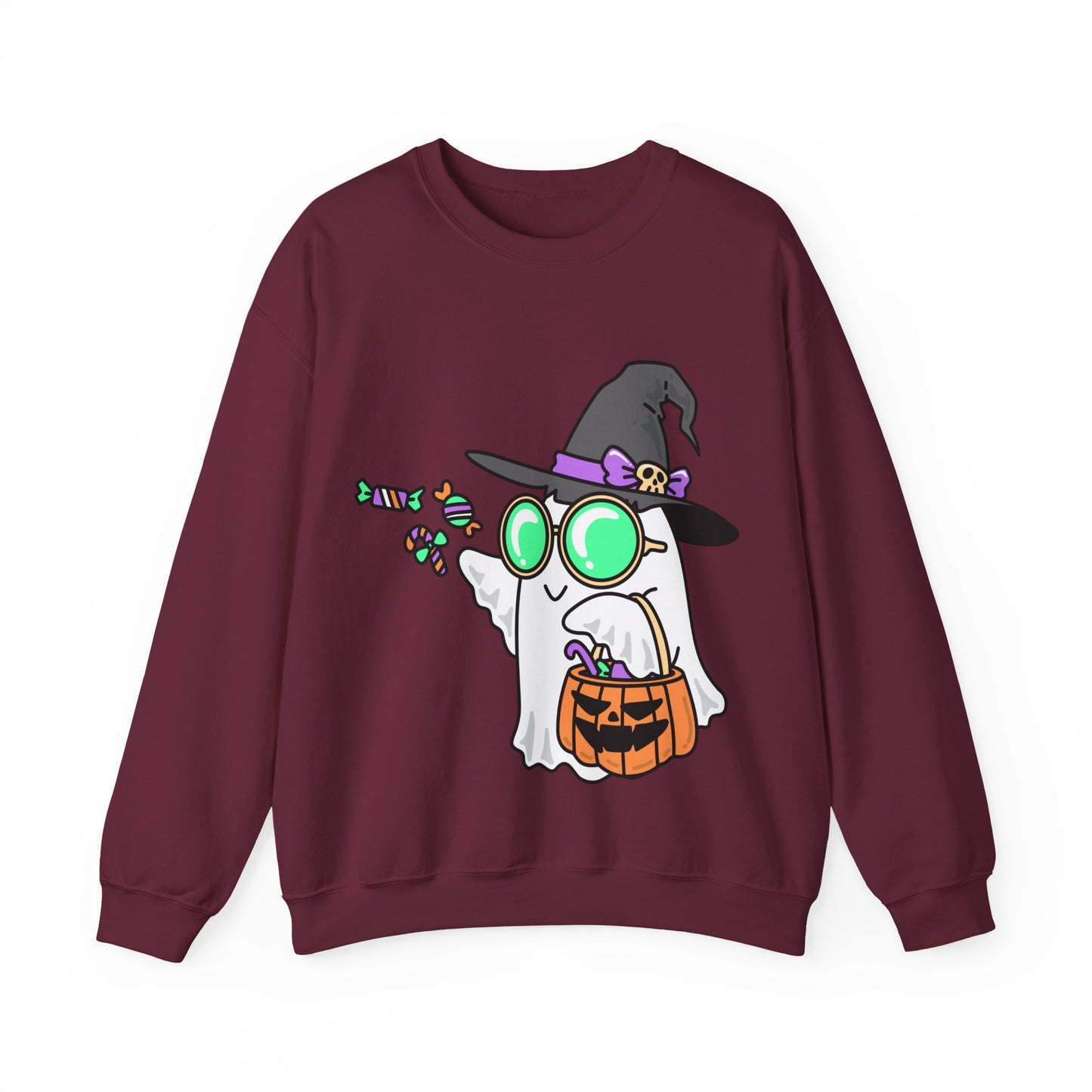Halloween Ghost Crewneck Sweatshirt | True North