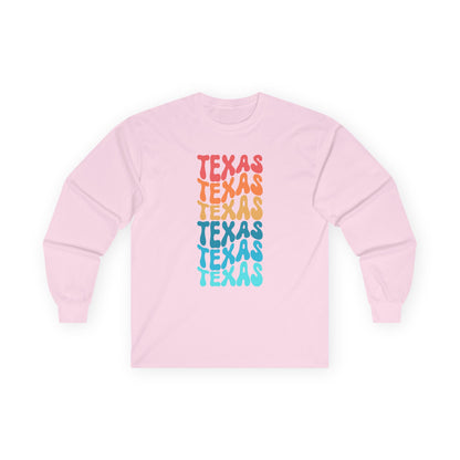 Texas Graphic Long Sleeve Tee | Retro Texan Appare | True North