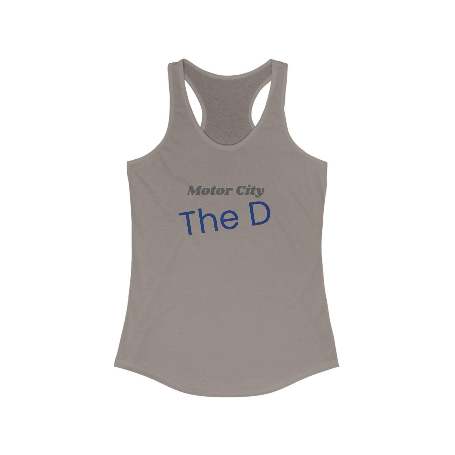 Motor City The D | Women’s Ideal Racerback Tank | True North