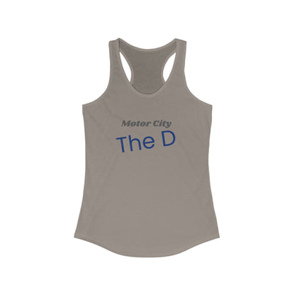 Motor City The D | Women’s Ideal Racerback Tank | True North