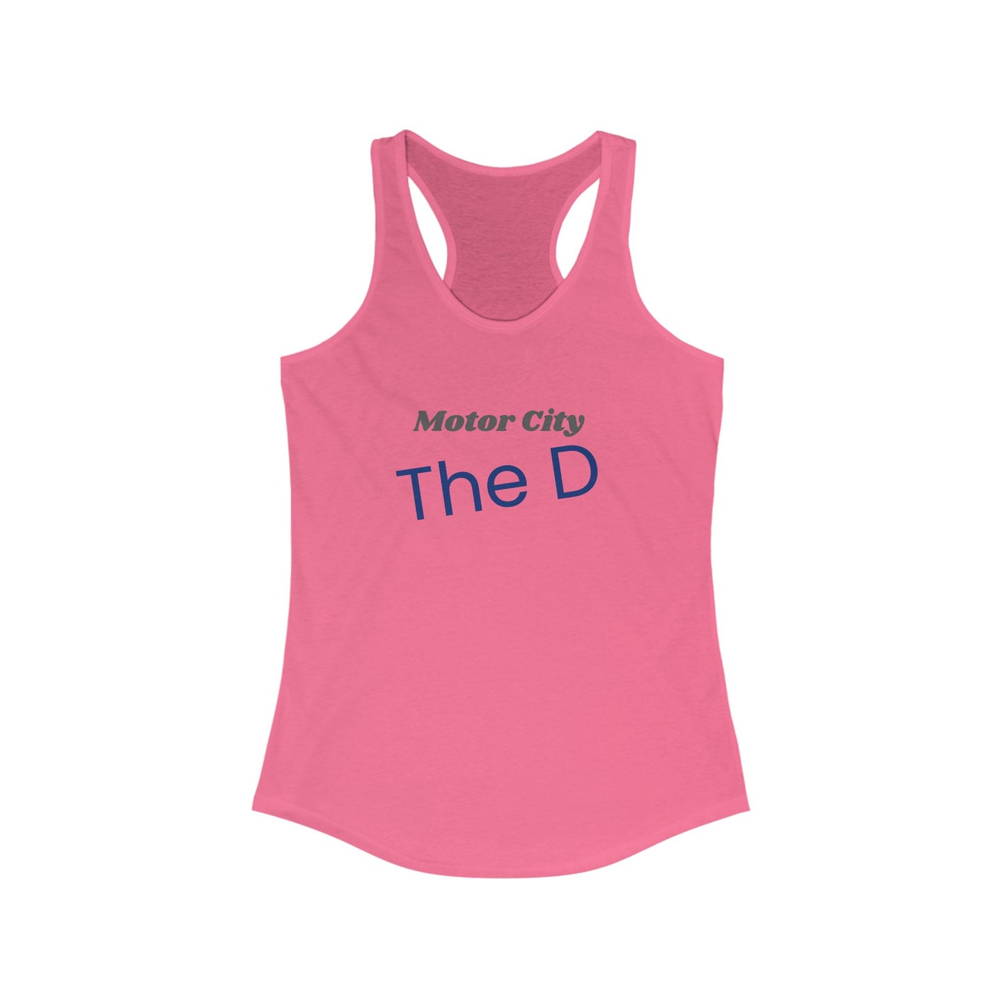Motor City The D | Women’s Ideal Racerback Tank | True North