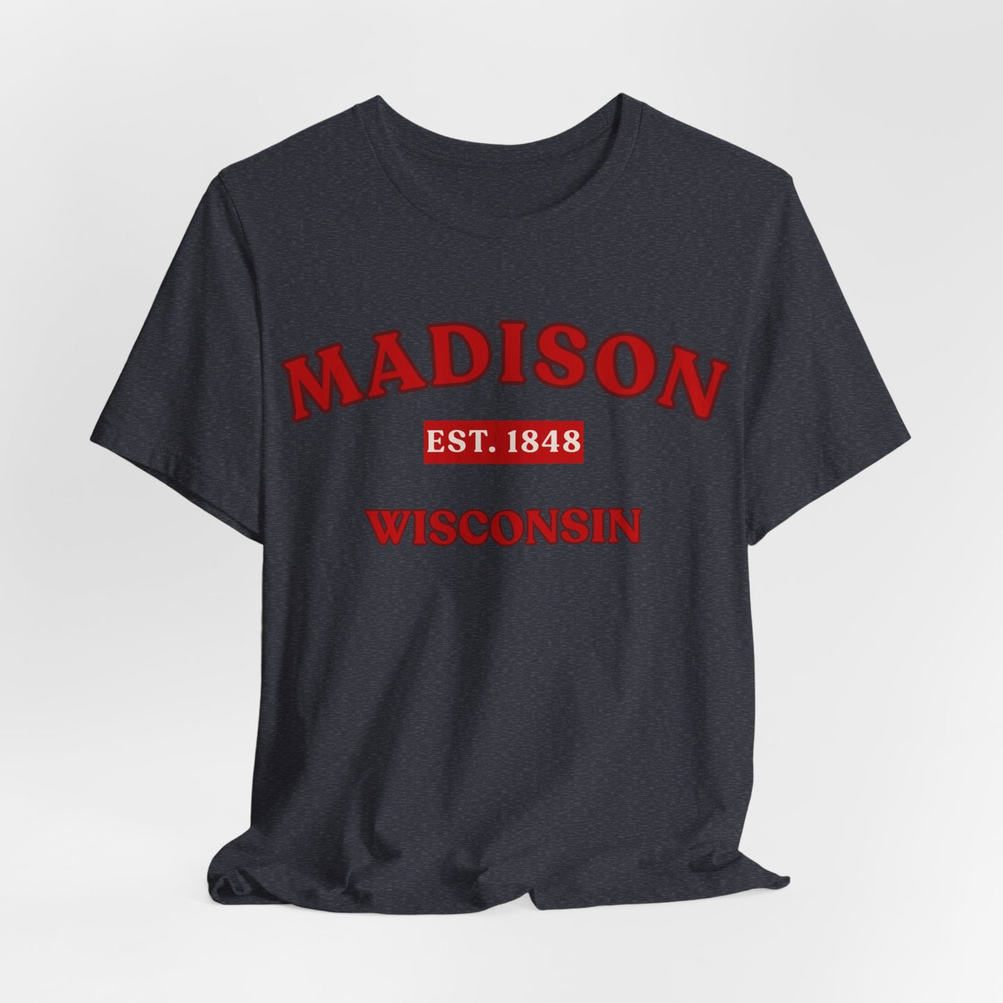 Madison Wisconsin Established 1848 JERSEY Tee