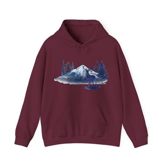 Mountain Moose Hoodie | Campers and Outdoor Travelers | True North