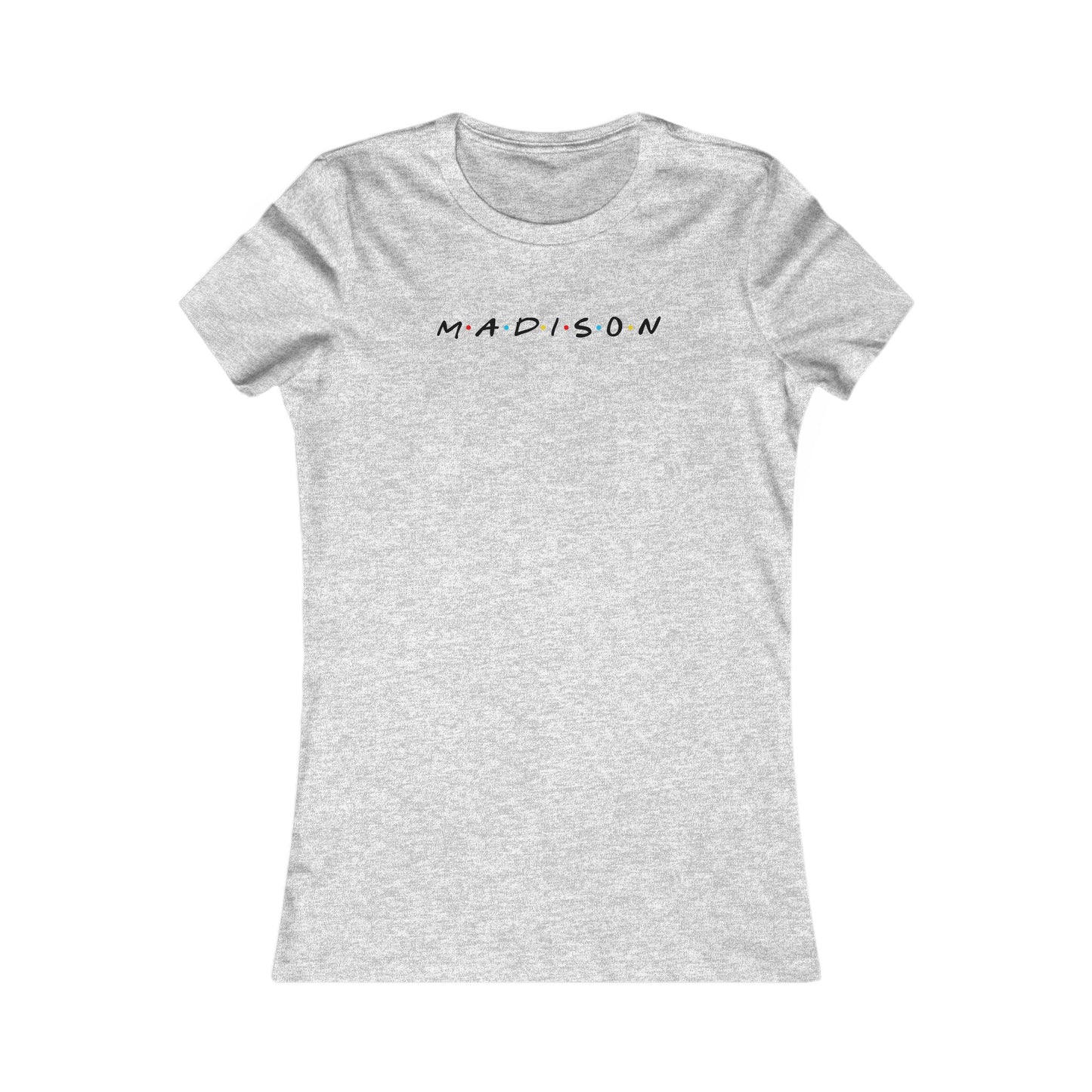 Madison Script Name Tee — Personalized Women’s Name T-Shirt