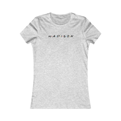Madison Script Name Tee — Personalized Women’s Name T-Shirt