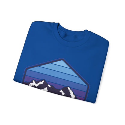 Mountain Adventure Crewneck Sweatshirt | Cozy Nature Vibes | True North