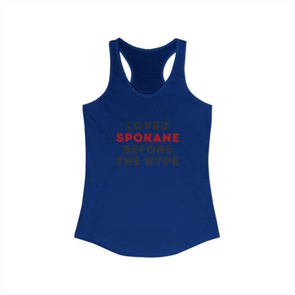Women's Ideal Racerback Tank SPOKANE