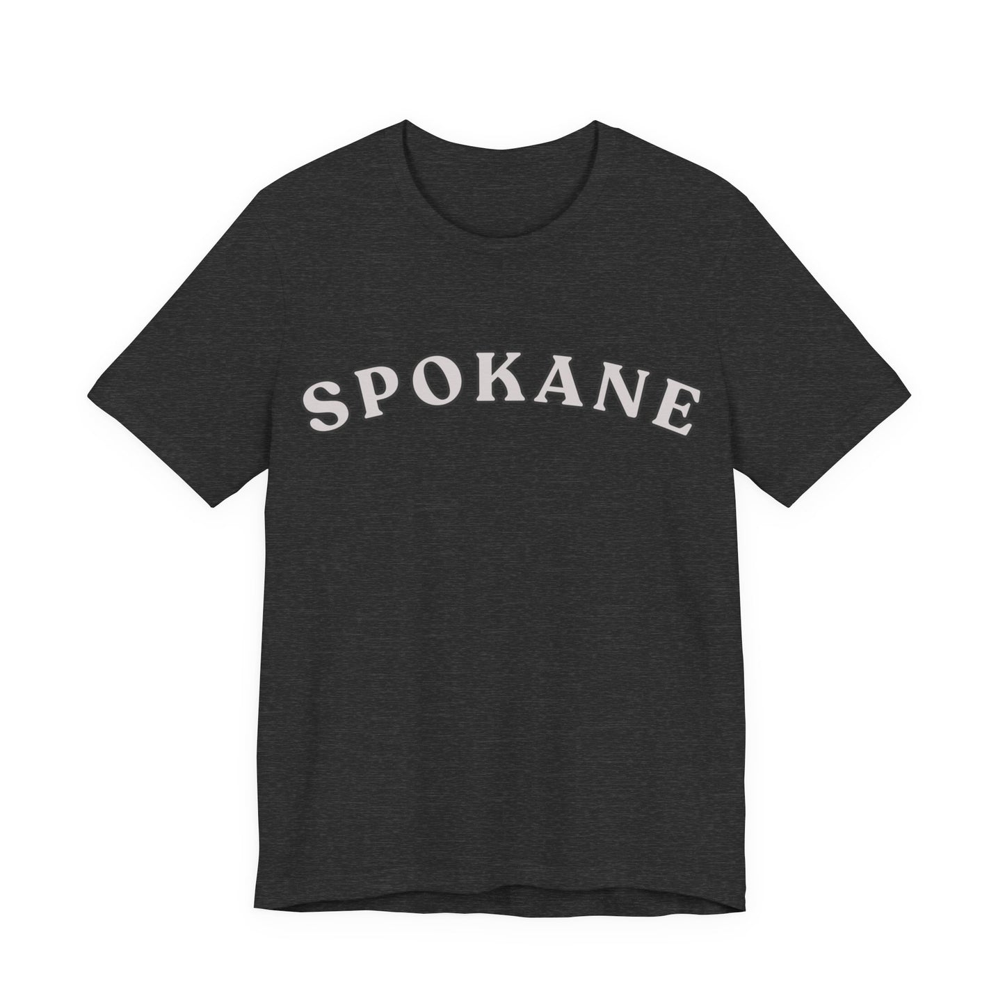 Spokane Retro Arch T-Shirt — Vintage College Style Tee