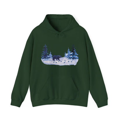 Cozy Bear Hoodie | Wilderness Sweatshirt for Outdoor Adventure | True North