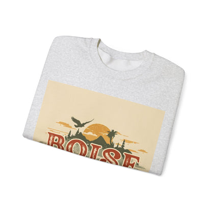 Crewneck Sweatshirt — Classic Cozy Heavy-Blend Pullover boise