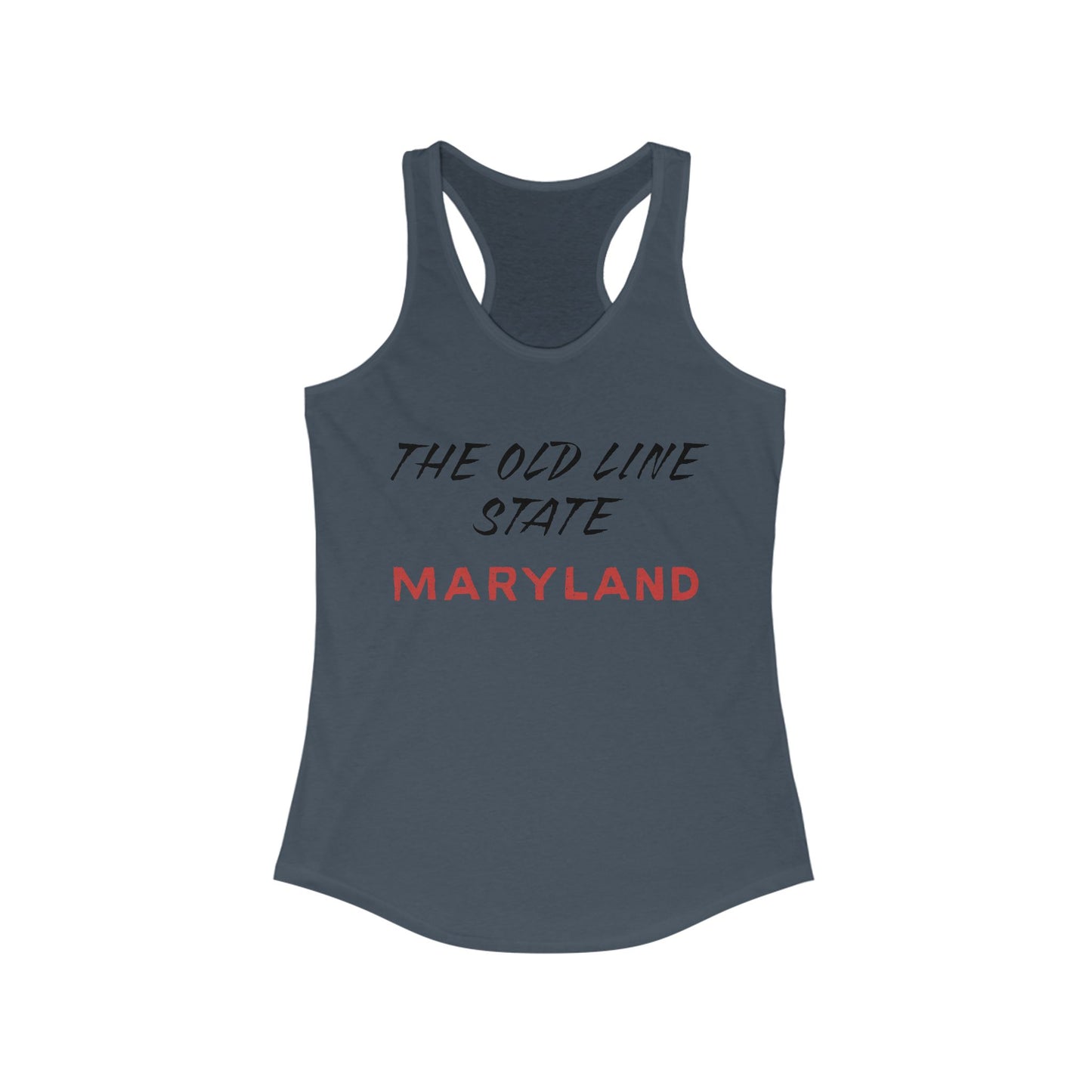 The Old Line State Maryland | Women’s Ideal Racerback Tank | True North