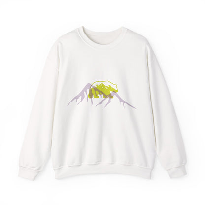 Mountain Vibes Crewneck Sweatshirt | Ski Trips, Hiking, and Travel | True North