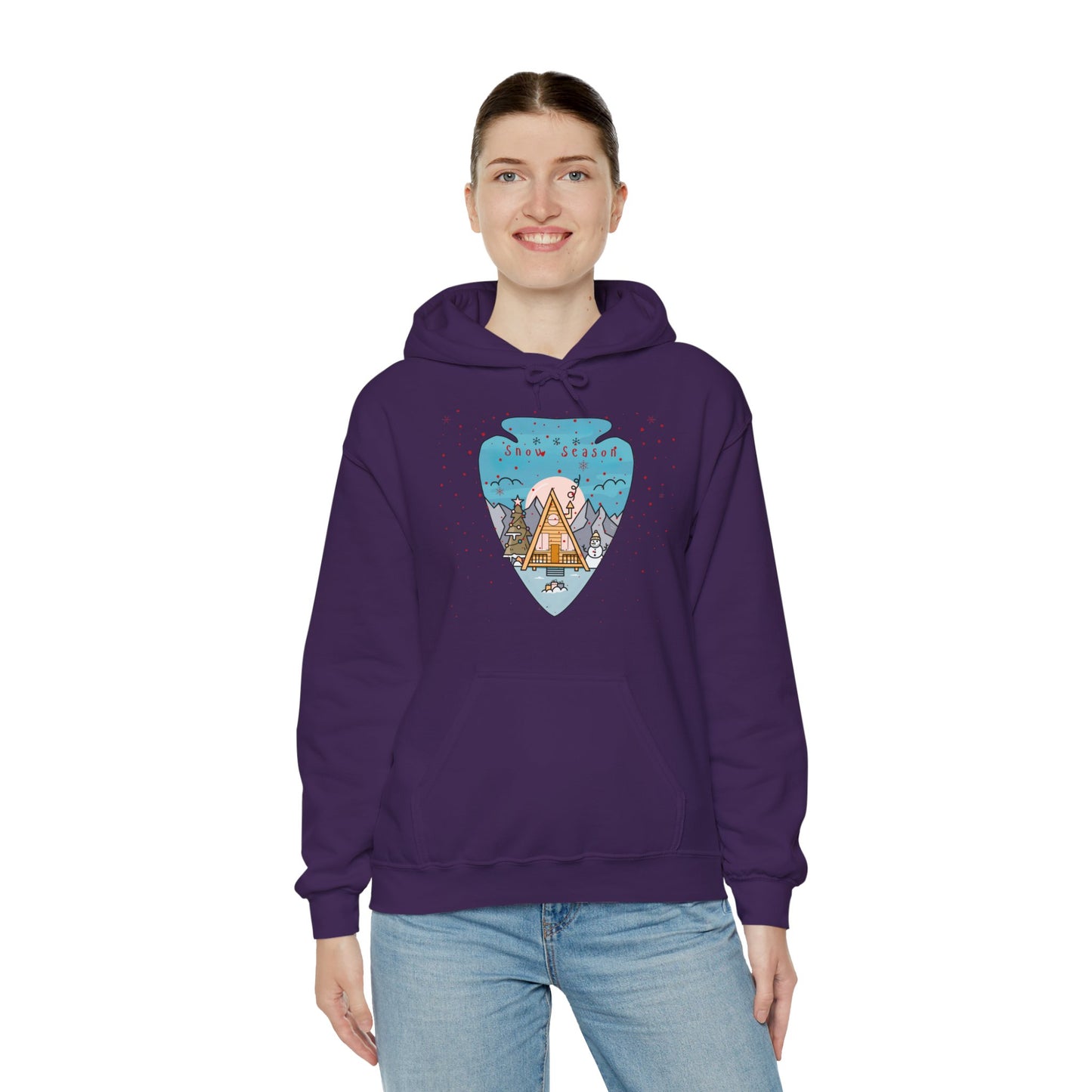 Cozy Snow Season Hoodie | Perfect Winter Sweatshirt | True North