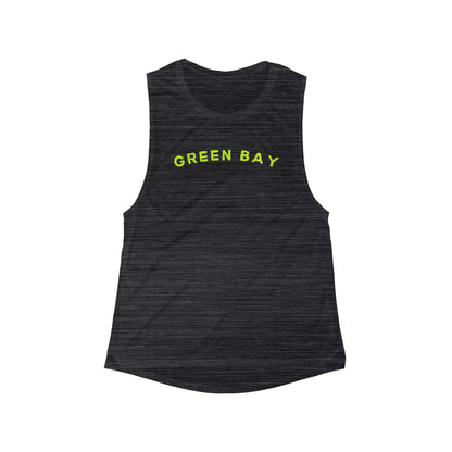 Green Bay | Women’s Flowy Scoop Muscle Tank | True North