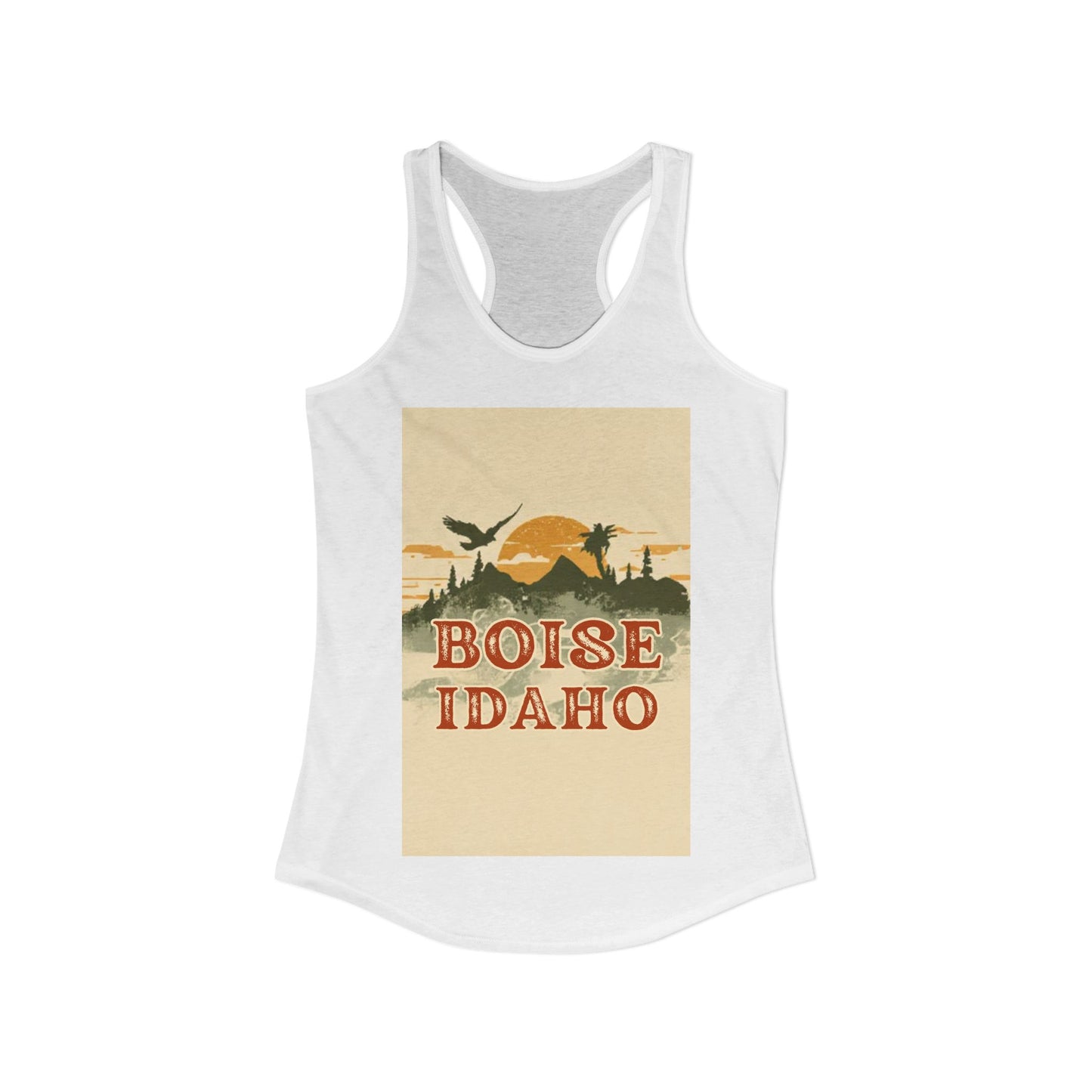 Women's Ideal Racerback Tank BOISE