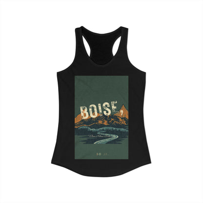 Women's Ideal Racerback Tank BOISE