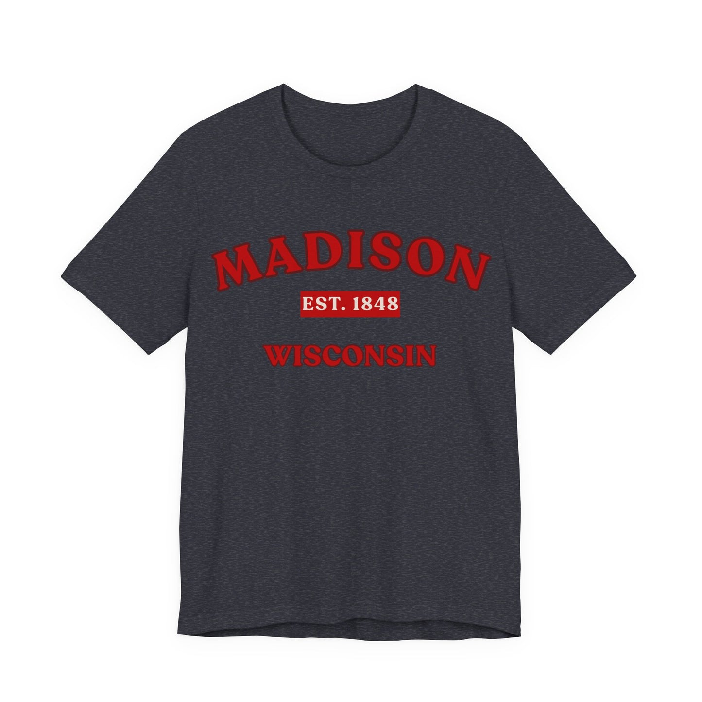 Madison Wisconsin Established 1848 JERSEY Tee