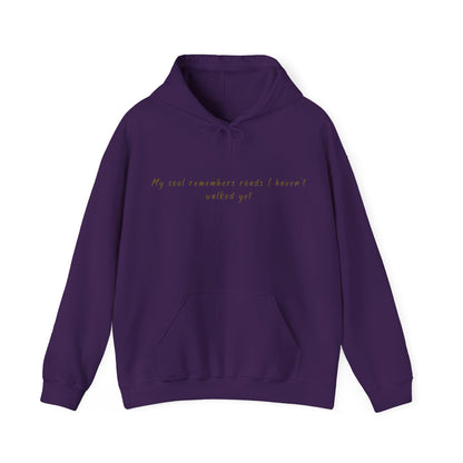 My Soul Remembers Hooded Sweatshirt | Cozy Pullover | True North