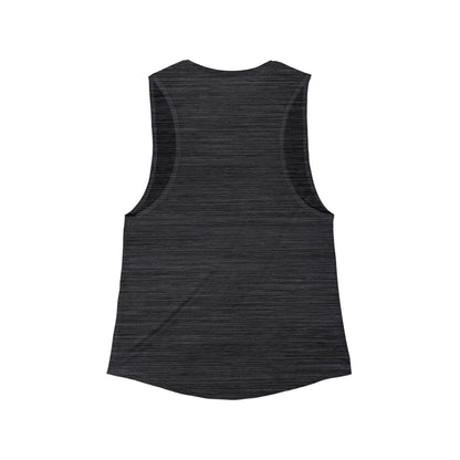 Wisconsin State Flag Women Flowy Scoop Tank Top | Soft Premium Fit | True North