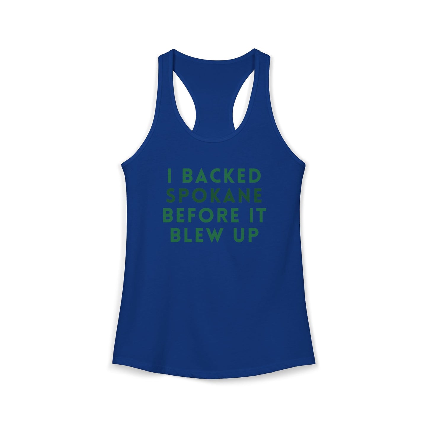 Women's Ideal Racerback Tank SPOKANE