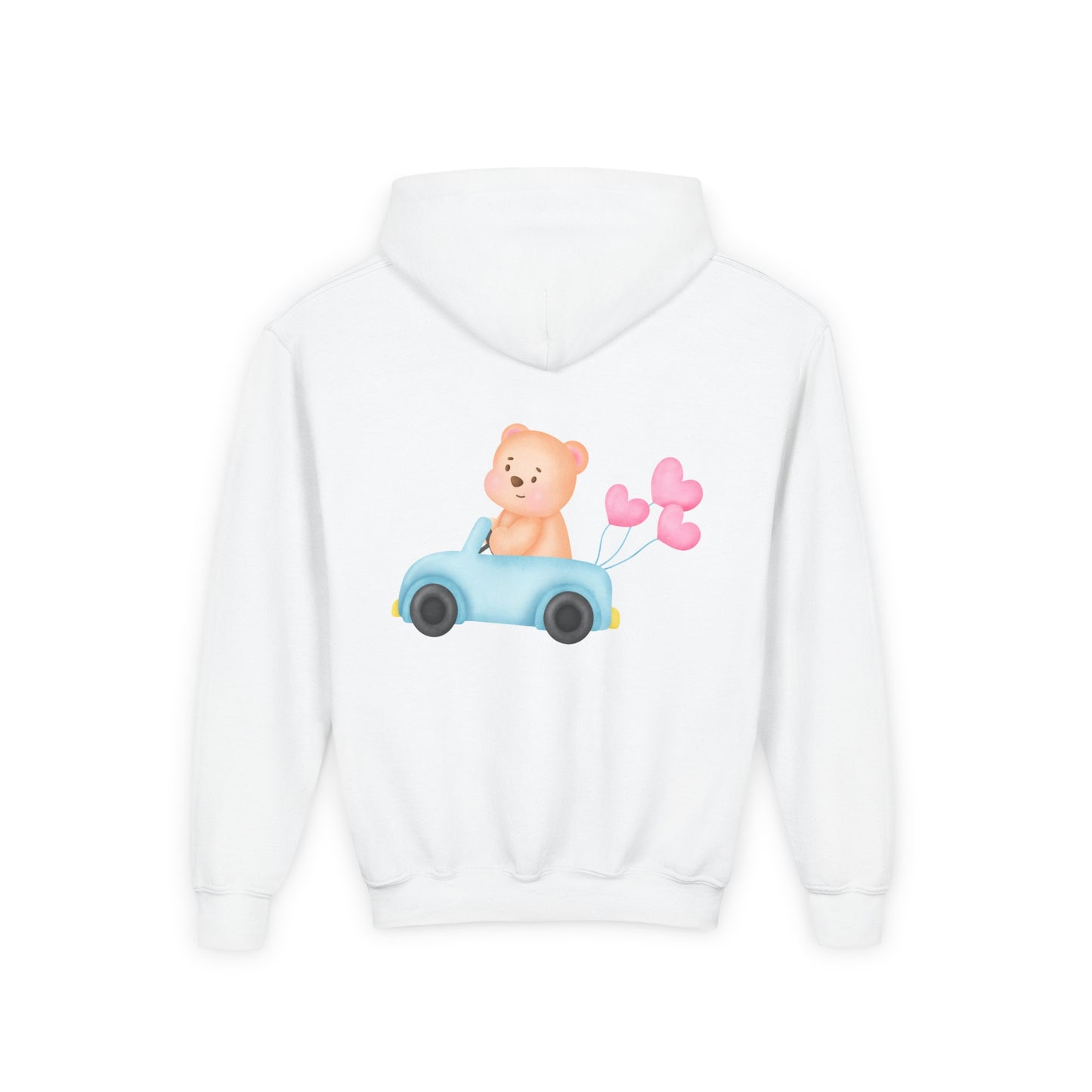 Cute Car-Themed Youth Hoodie | Adorable Sweatshirt | True North