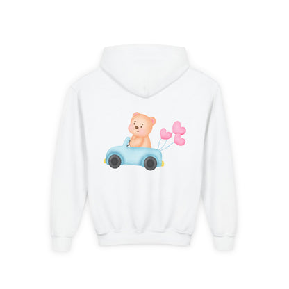 Cute Car-Themed Youth Hoodie | Adorable Sweatshirt | True North