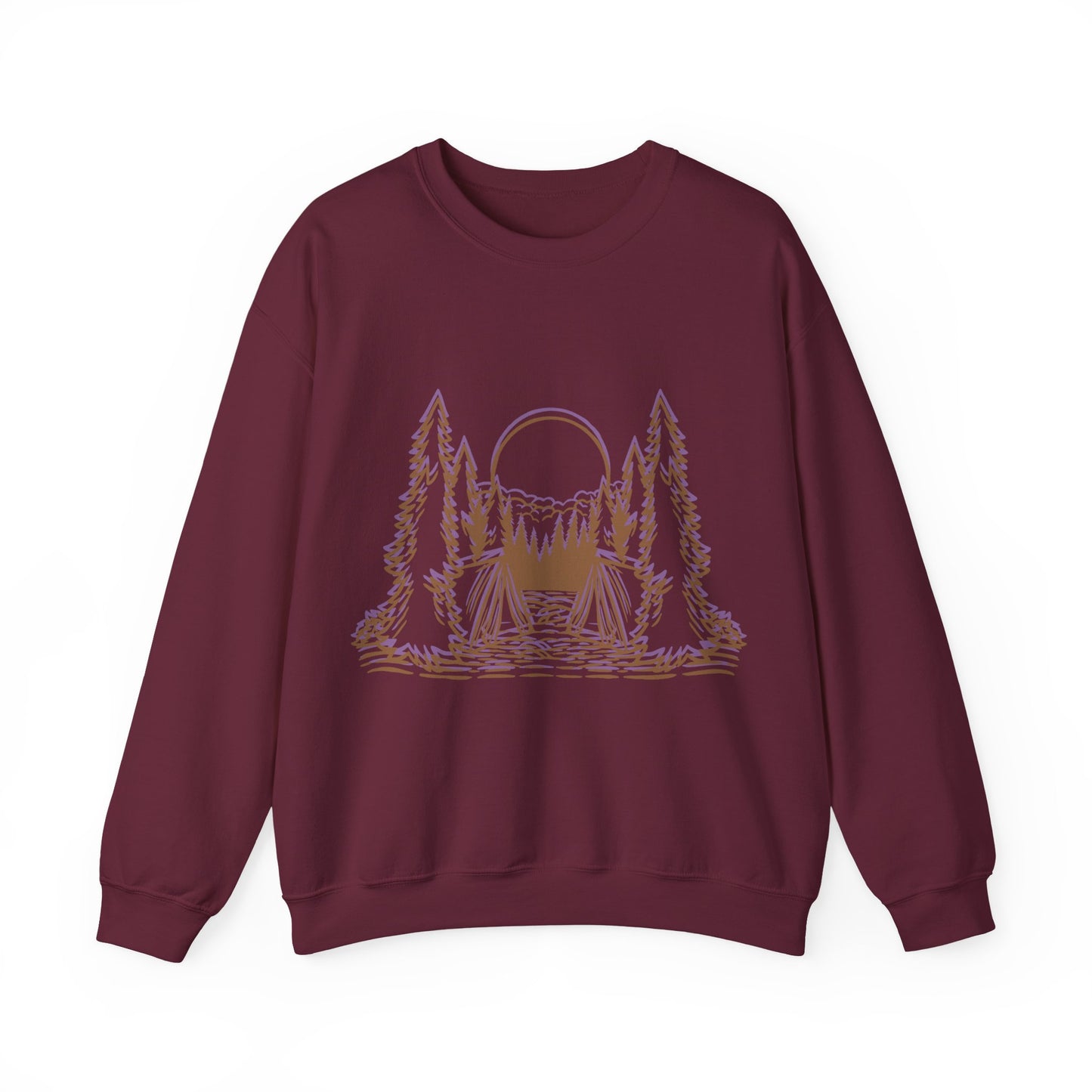 Nature-Inspired Crewneck Sweatshirt | Cozy Nature Enthusiasts | True North