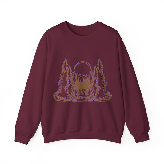Nature-Inspired Crewneck Sweatshirt | Cozy Nature Enthusiasts | True North