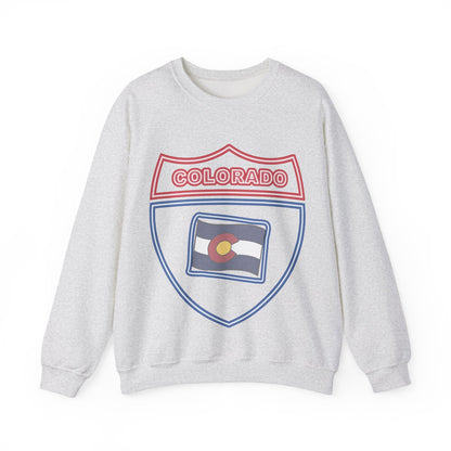 Colorado Pride Crewneck Sweatshirt | Cozy State Apparel | True North