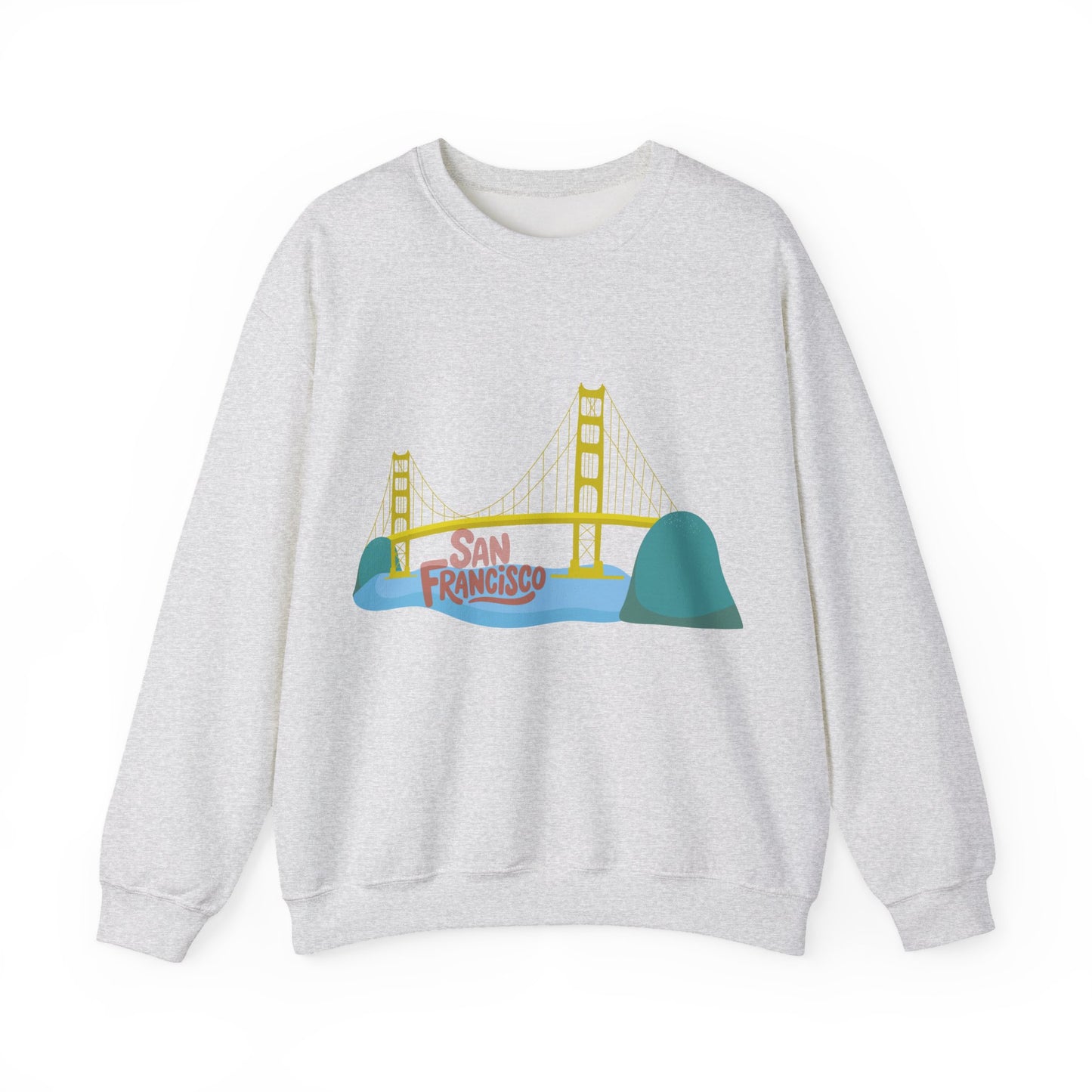 San Francisco Bridge Sweatshirt | California Travel Souvenir | True North