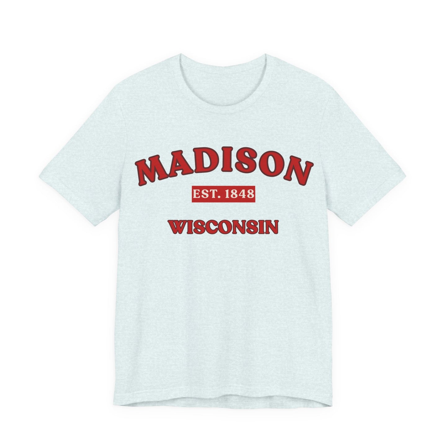 Madison Wisconsin Established 1848 JERSEY Tee
