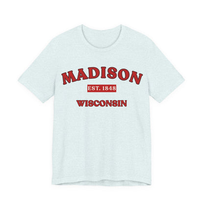 Madison Wisconsin Established 1848 JERSEY Tee