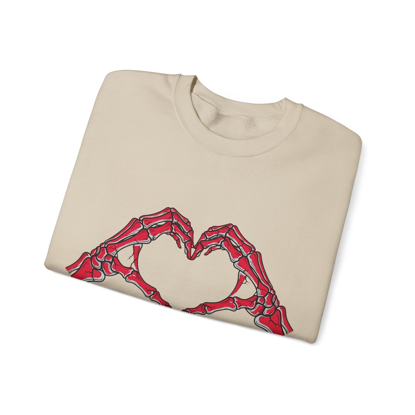 Heart Hands Crewneck Sweatshirt | Spooky Pullover | True North