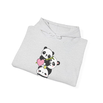 Panda Love Hoodie | Cozy Zip Panda  Apparel | True North