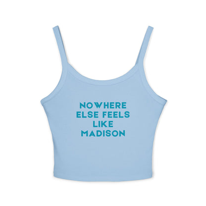 Madison Pride Women Spaghetti Tank Top | Soft Premium Fit | True North