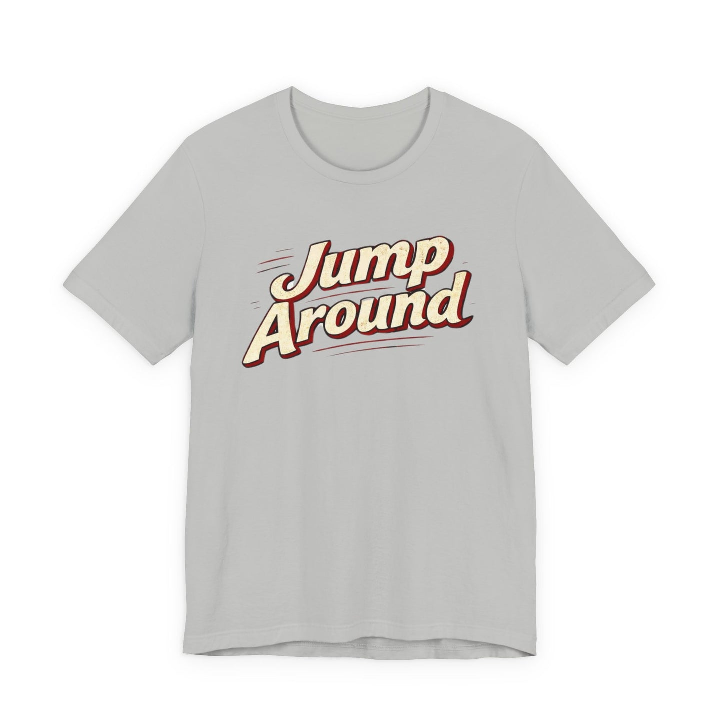 Jump Around Vintage Graphic Tee — Retro Dance Party JERSEY T‑Shirt MADISON