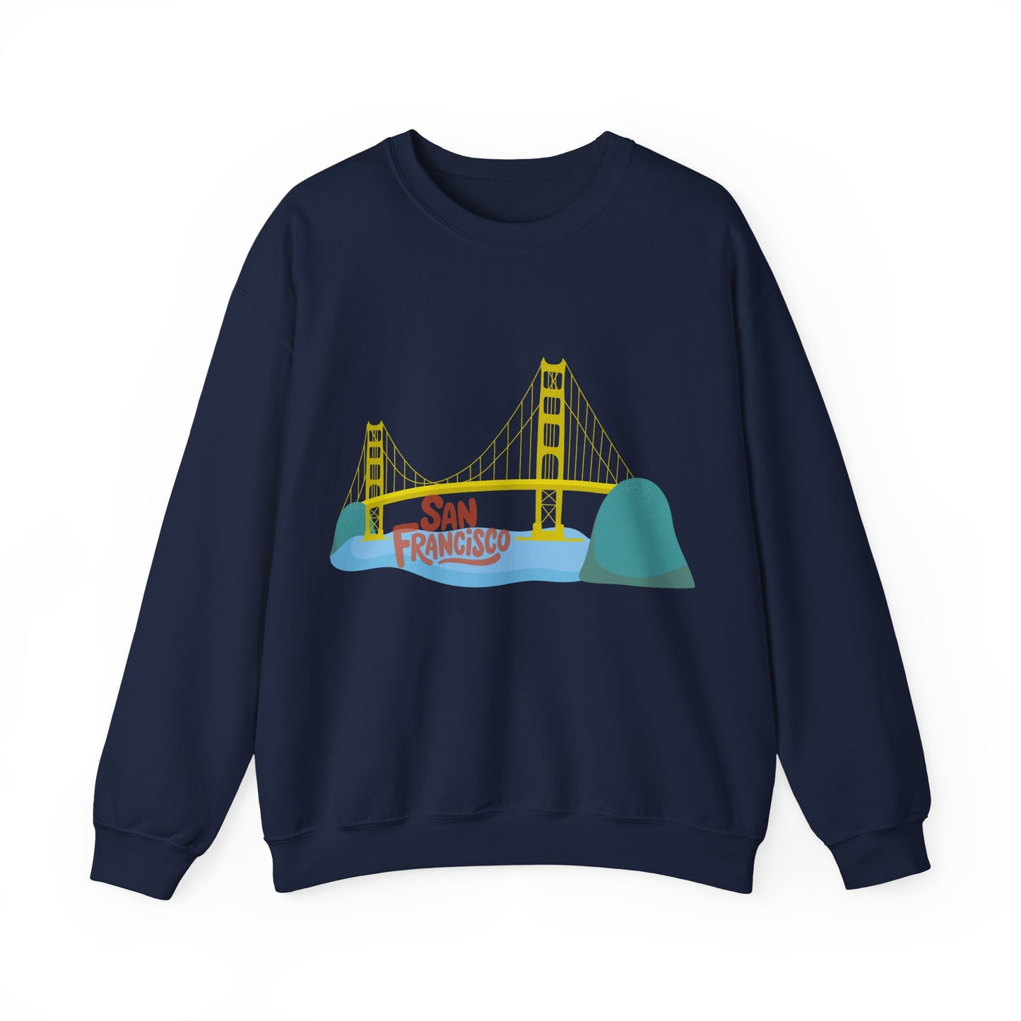 San Francisco Bridge Sweatshirt | California Travel Souvenir | True North