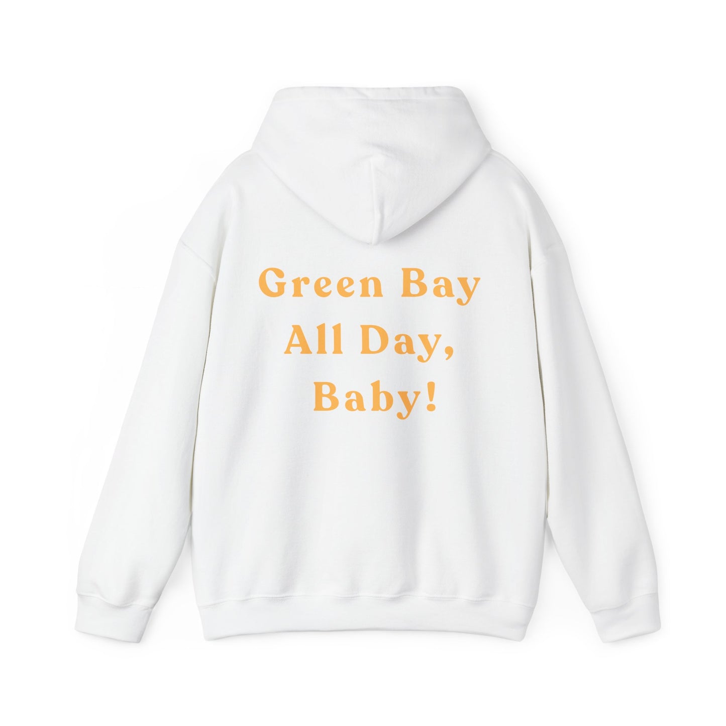 Green Bay Fan Gear Heavy Blend Hooded Sweatshirt | Cozy Sundays | True North