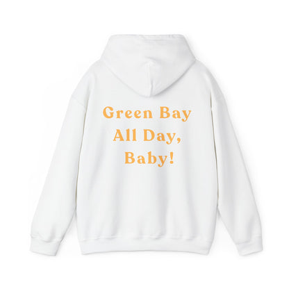 Green Bay Fan Gear Heavy Blend Hooded Sweatshirt | Cozy Sundays | True North
