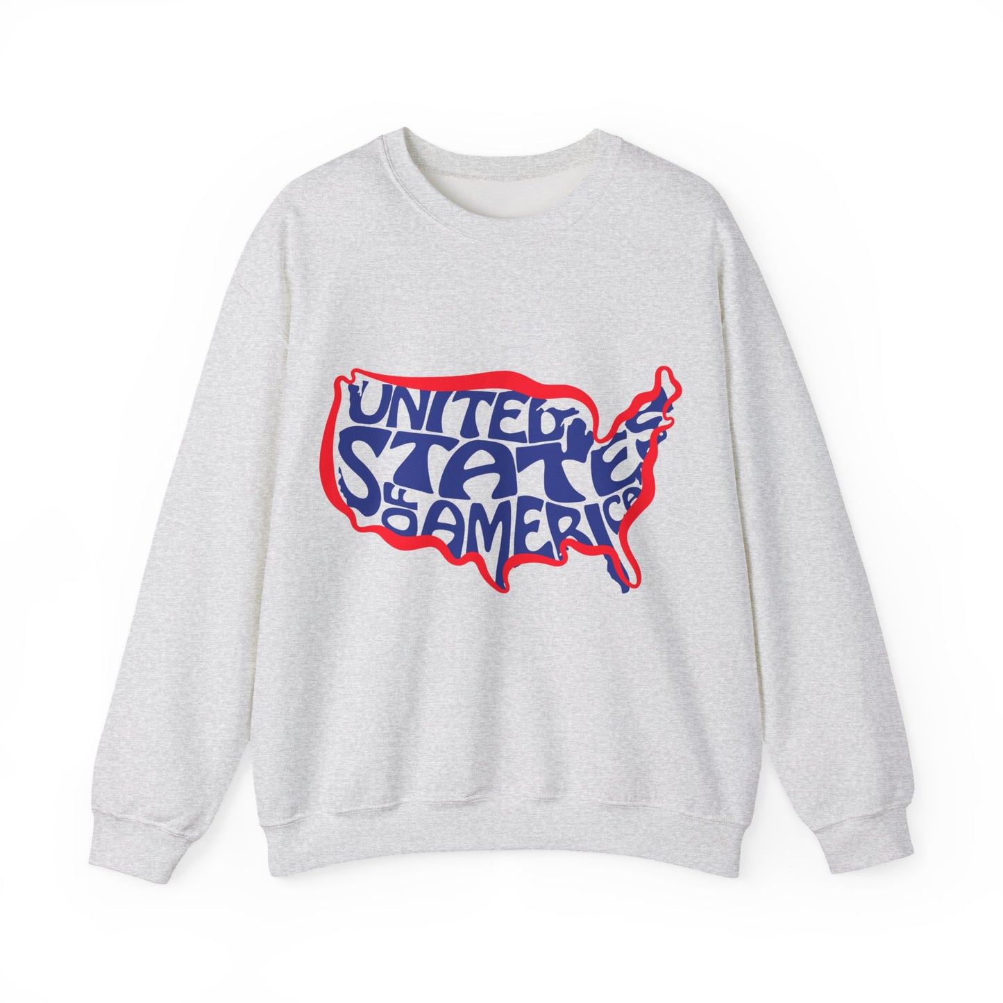 USA Map Crewneck Sweatshirt | True North