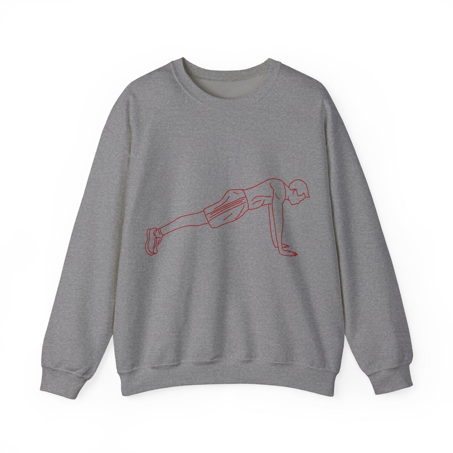 Fitness Motivation Crewneck Sweatshirt | Workout Enthusiasts | True North
