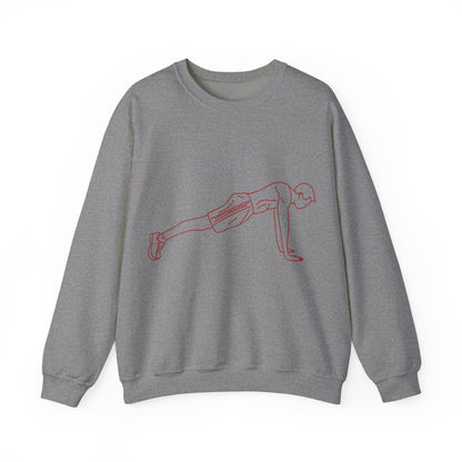Fitness Motivation Crewneck Sweatshirt | Workout Enthusiasts | True North